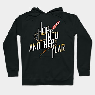 Hop Into Another Year With Fireworks For Chinese New Year Hoodie